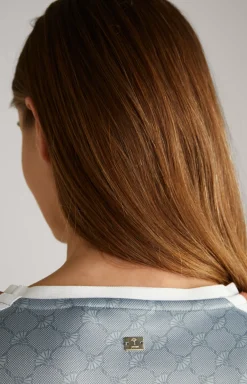 Sweatshirt in Blue-Grey
