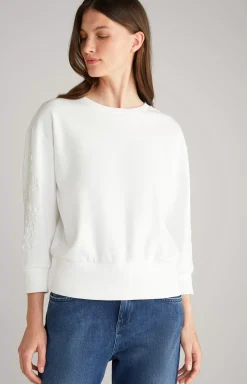 Sweatshirt in Cream
