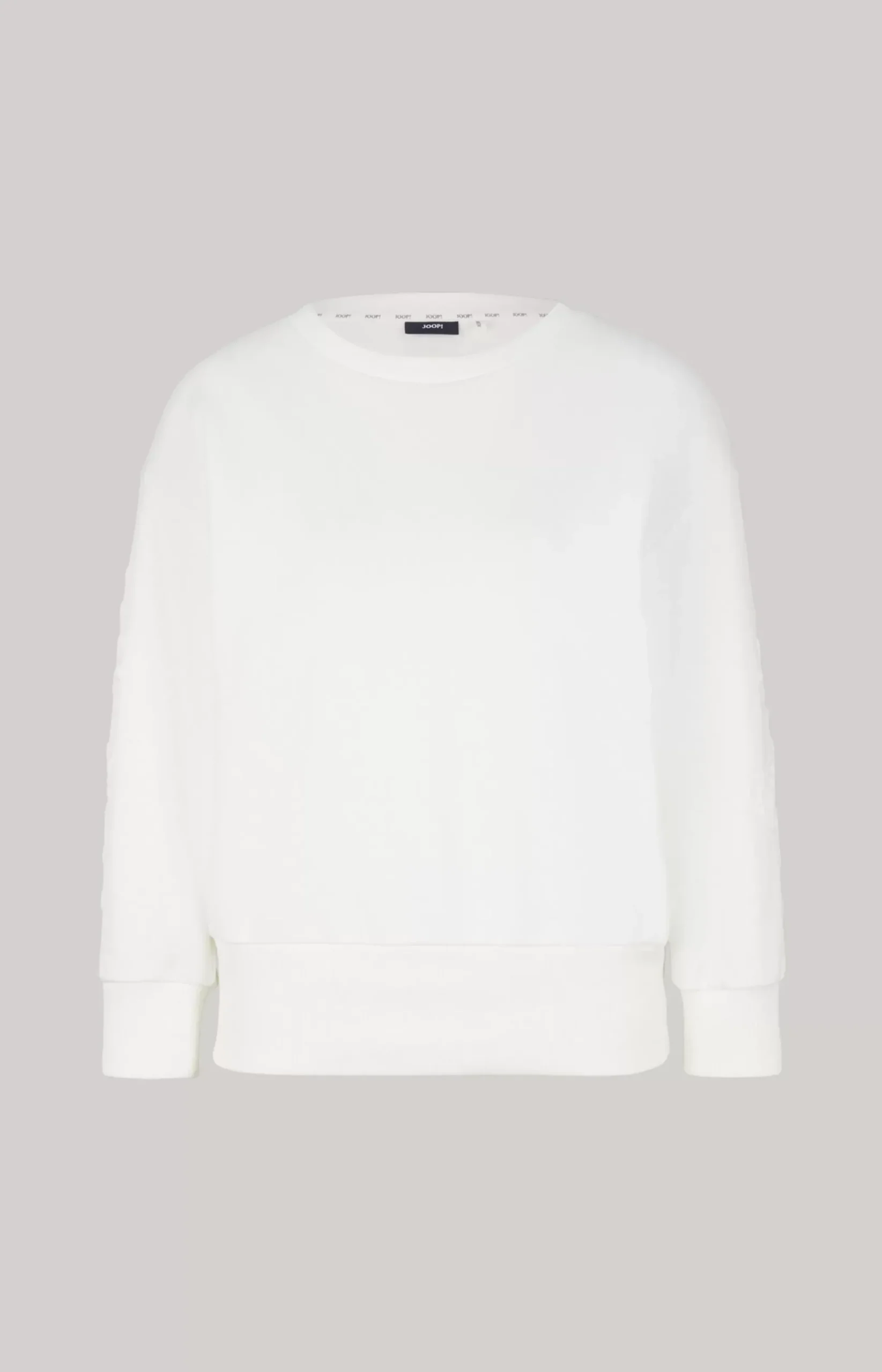 Sweatshirt in Cream