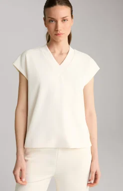 Sweatshirt T-Shirt in Beige