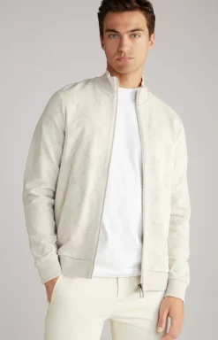 Tamilo Sweatshirt Jacket in Off-white
