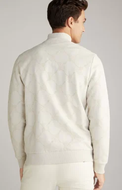 Tamilo Sweatshirt Jacket in Off-white