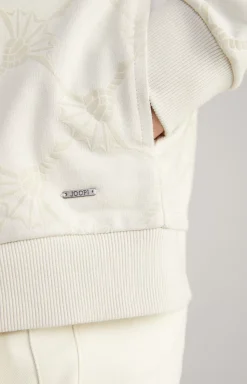 Tamilo Sweatshirt Jacket in Off-white