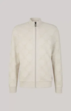 Tamilo Sweatshirt Jacket in Off-white