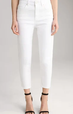 Tapered Jeans in White