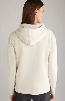 Tasta hoodie in taupe