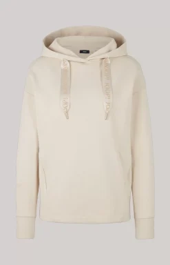 Tasta hoodie in taupe