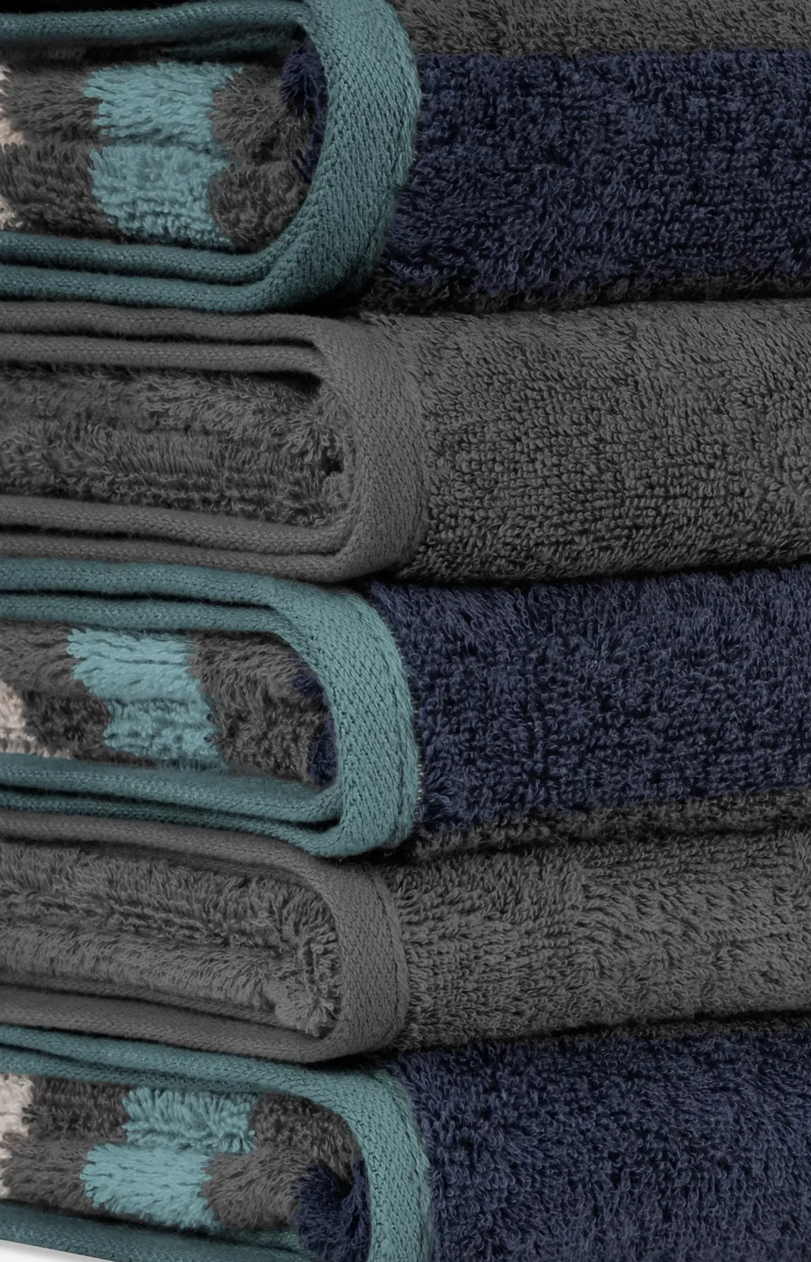 Terry series Uni-Cornflower, anthracite