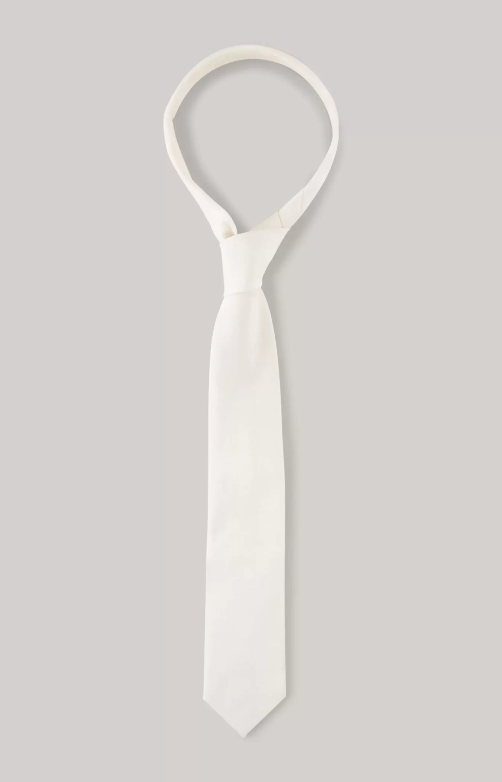 Tie in light beige