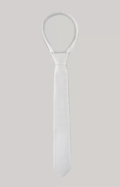 Tie in light grey