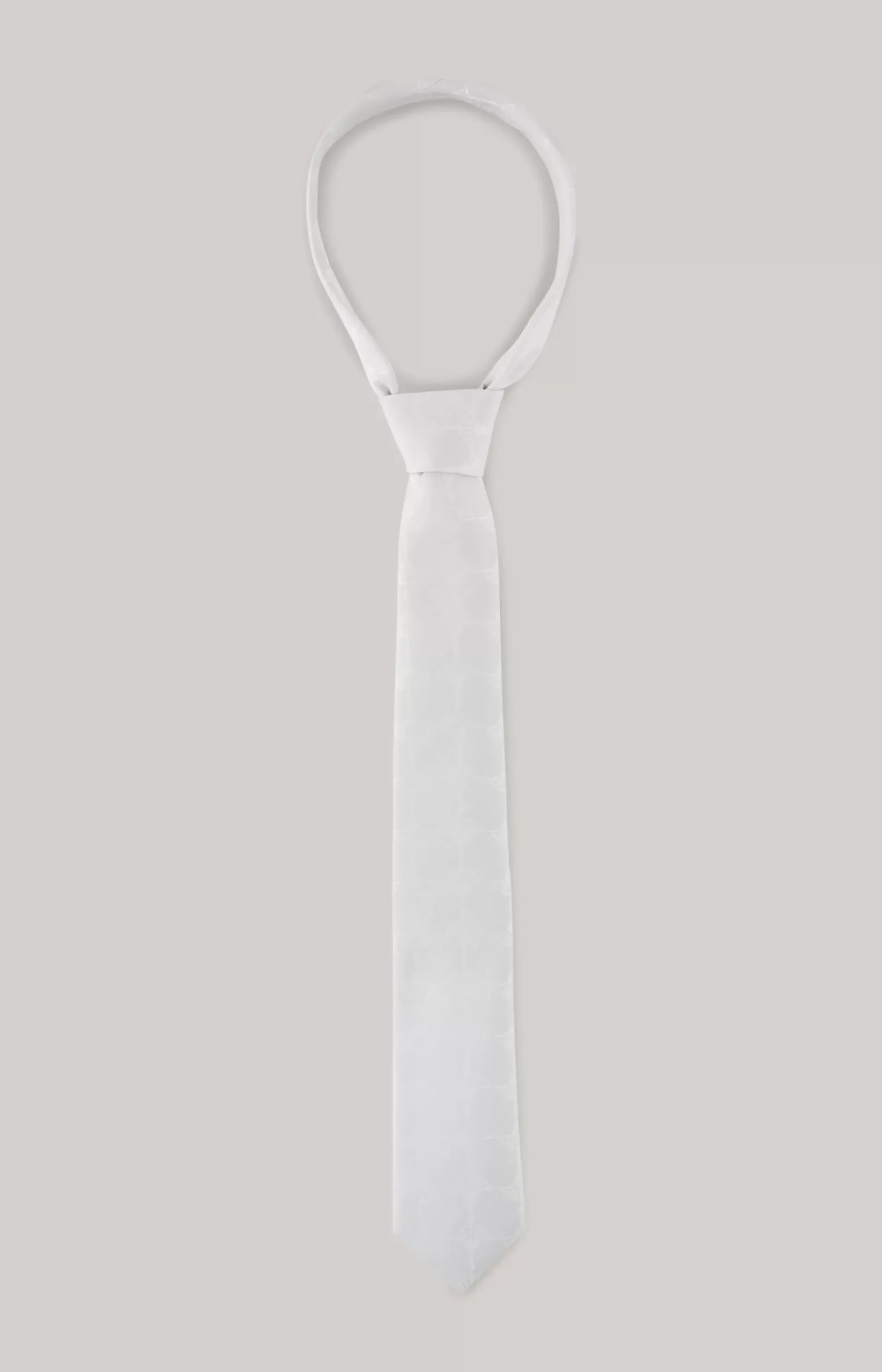 Tie in light grey