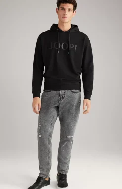 Timonos Cotton Hoodie in Black