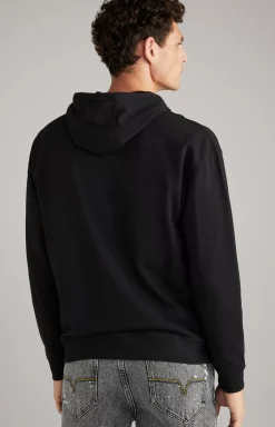 Timonos Cotton Hoodie in Black