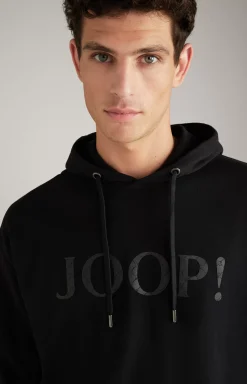 Timonos Cotton Hoodie in Black