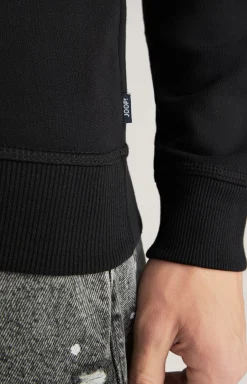 Timonos Cotton Hoodie in Black