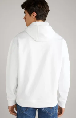 Timonos cotton hoodie in white