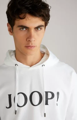 Timonos cotton hoodie in white