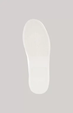 Tinta Coralie Leather Trainers in White