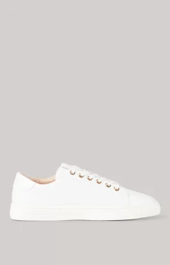 Tinta Due Coralie Trainers in White/Green
