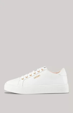 Tinta New Daphne Leather Trainers in White