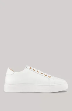 Tinta New Daphne Leather Trainers in White