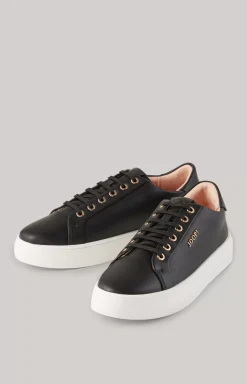 Tinta New Daphne Leather Trainers in Black