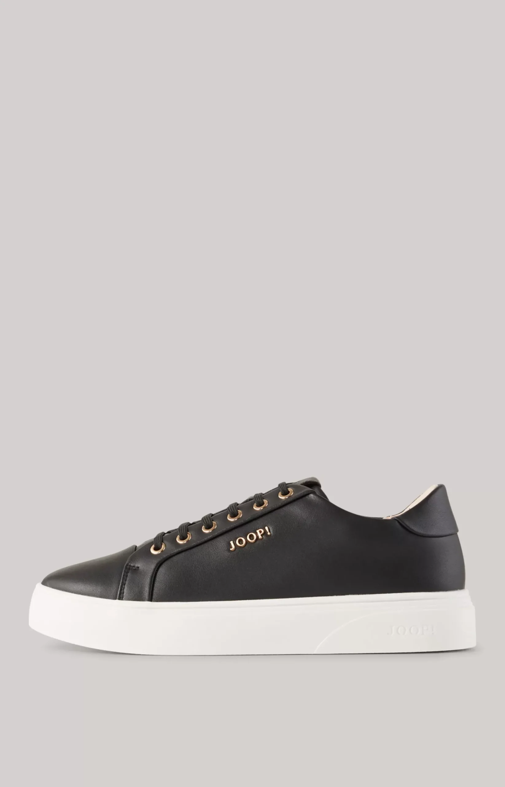 Tinta New Daphne Leather Trainers in Black
