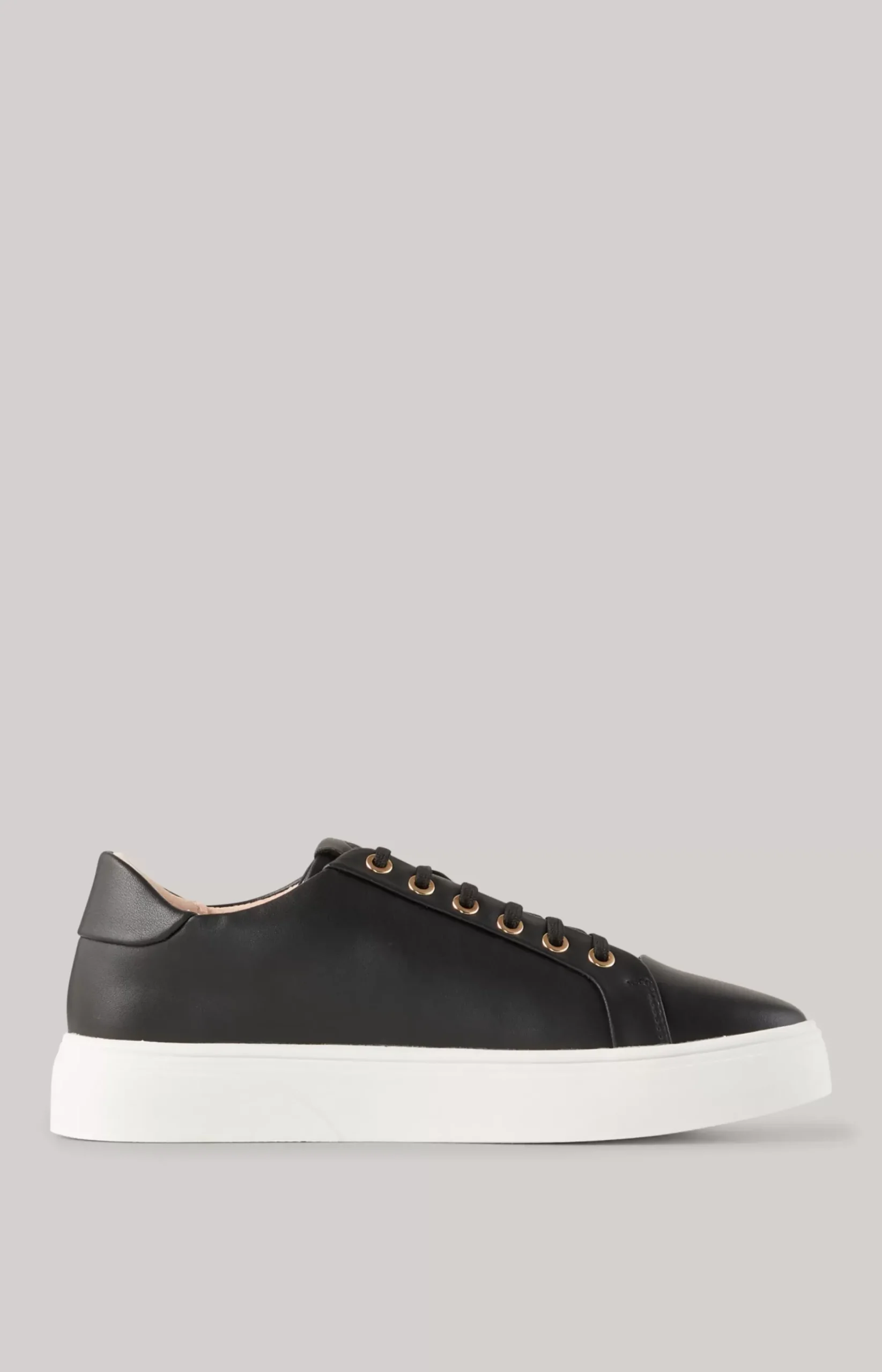 Tinta New Daphne Leather Trainers in Black