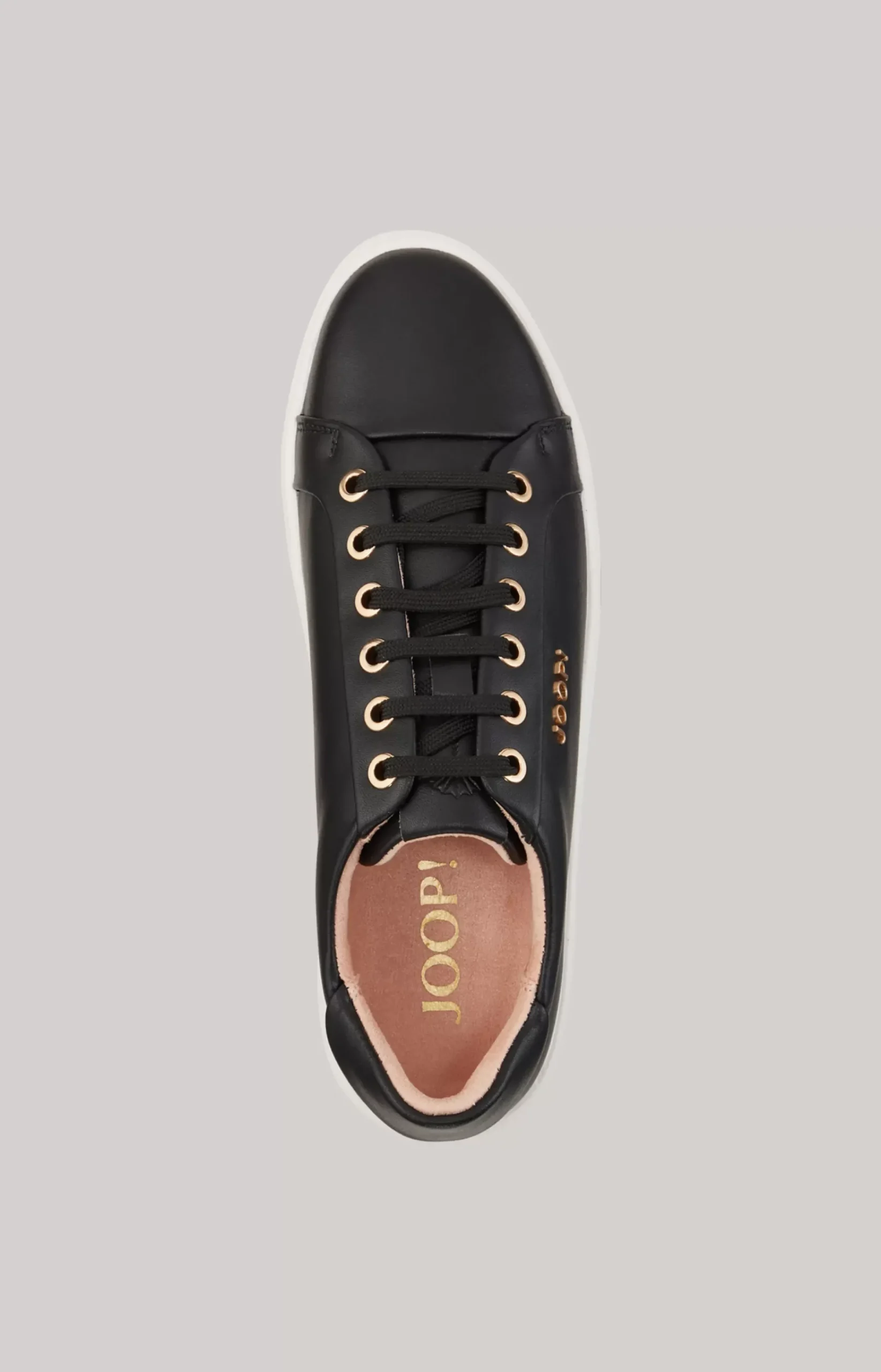 Tinta New Daphne Leather Trainers in Black