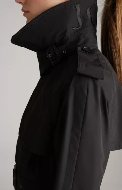 Trench Coat in Black