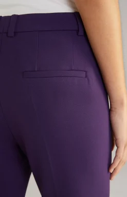 Trousers in Purple