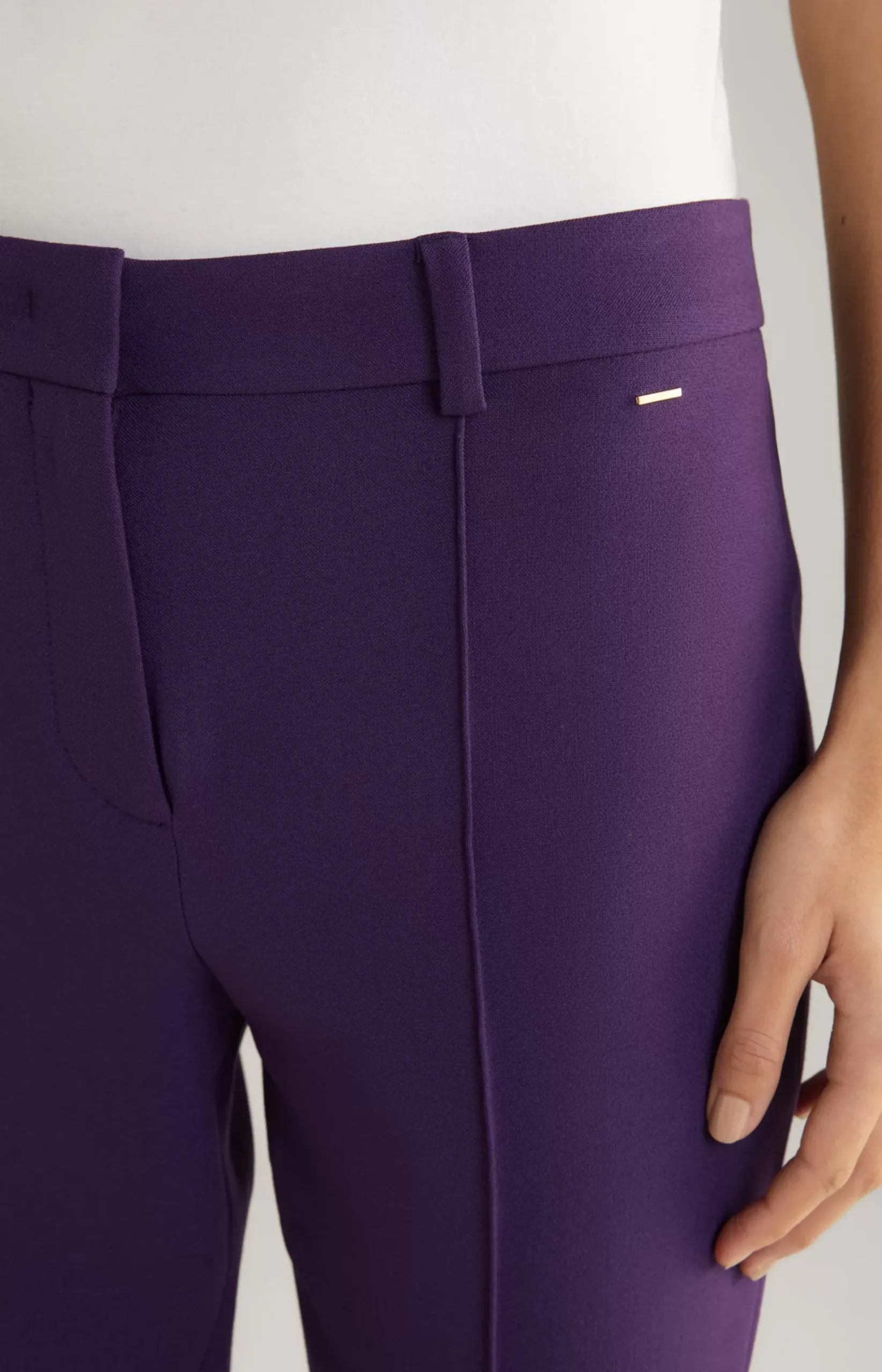 Trousers in Purple