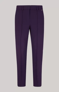 Trousers in Purple