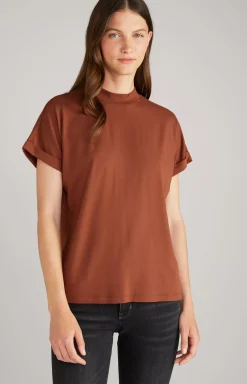 T-shirt in Copper Brown