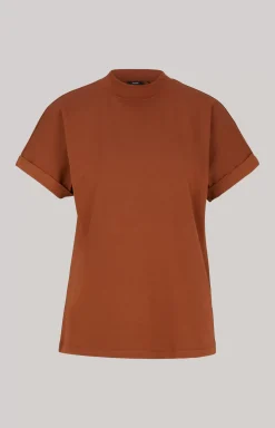 T-shirt in Copper Brown