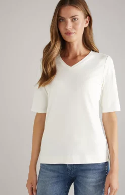 T-shirt in Ecru