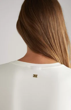 T-shirt in Ecru