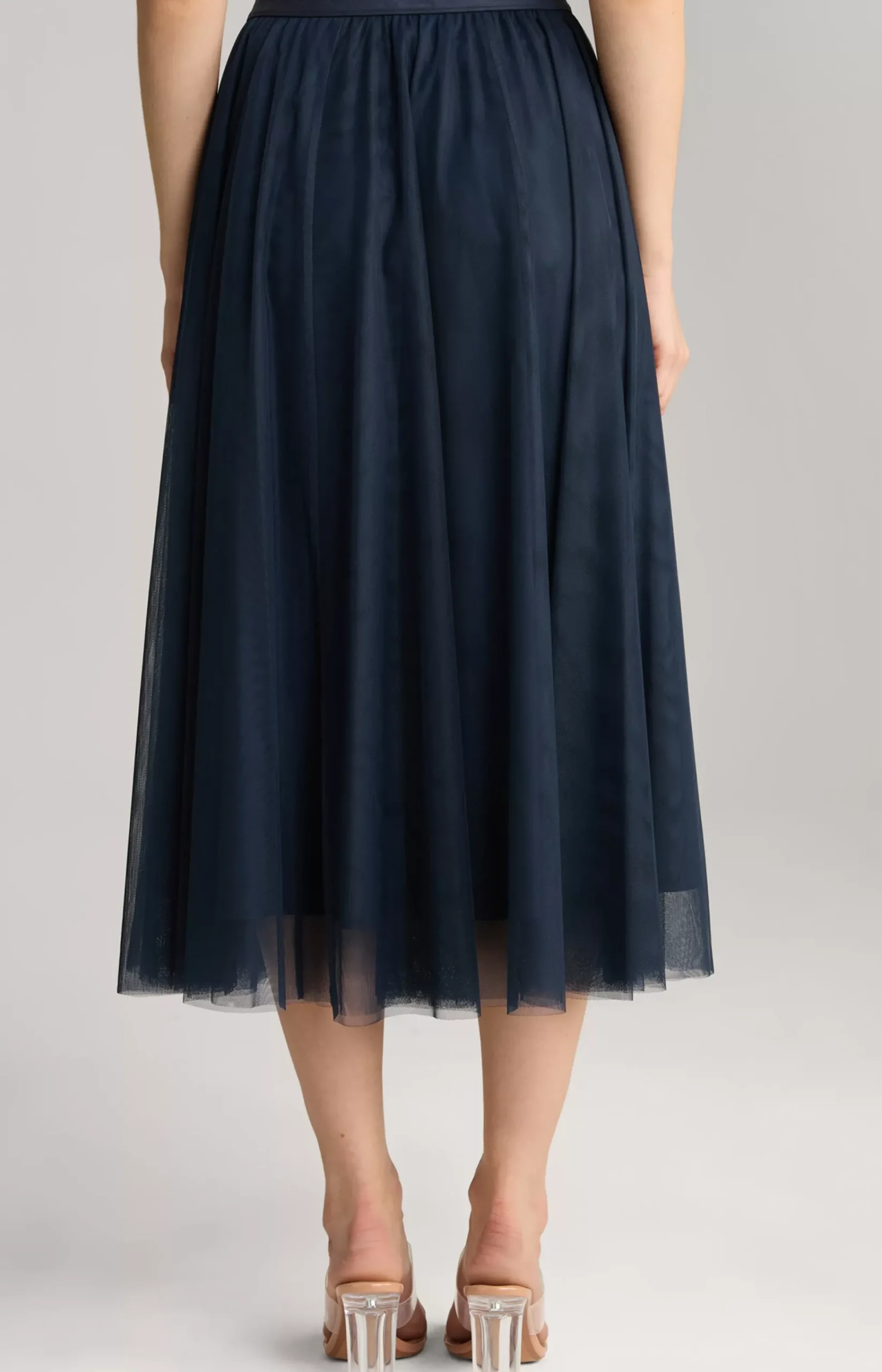 Tulle Skirt in Navy