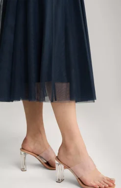 Tulle Skirt in Navy