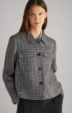 Tweed Blazer in Grey