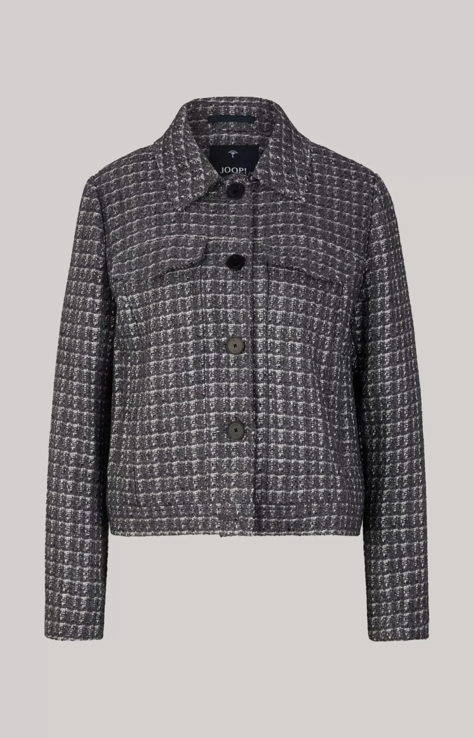 Tweed Blazer in Grey