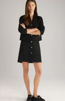 Tweed Skirt in Black