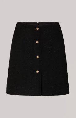 Tweed Skirt in Black