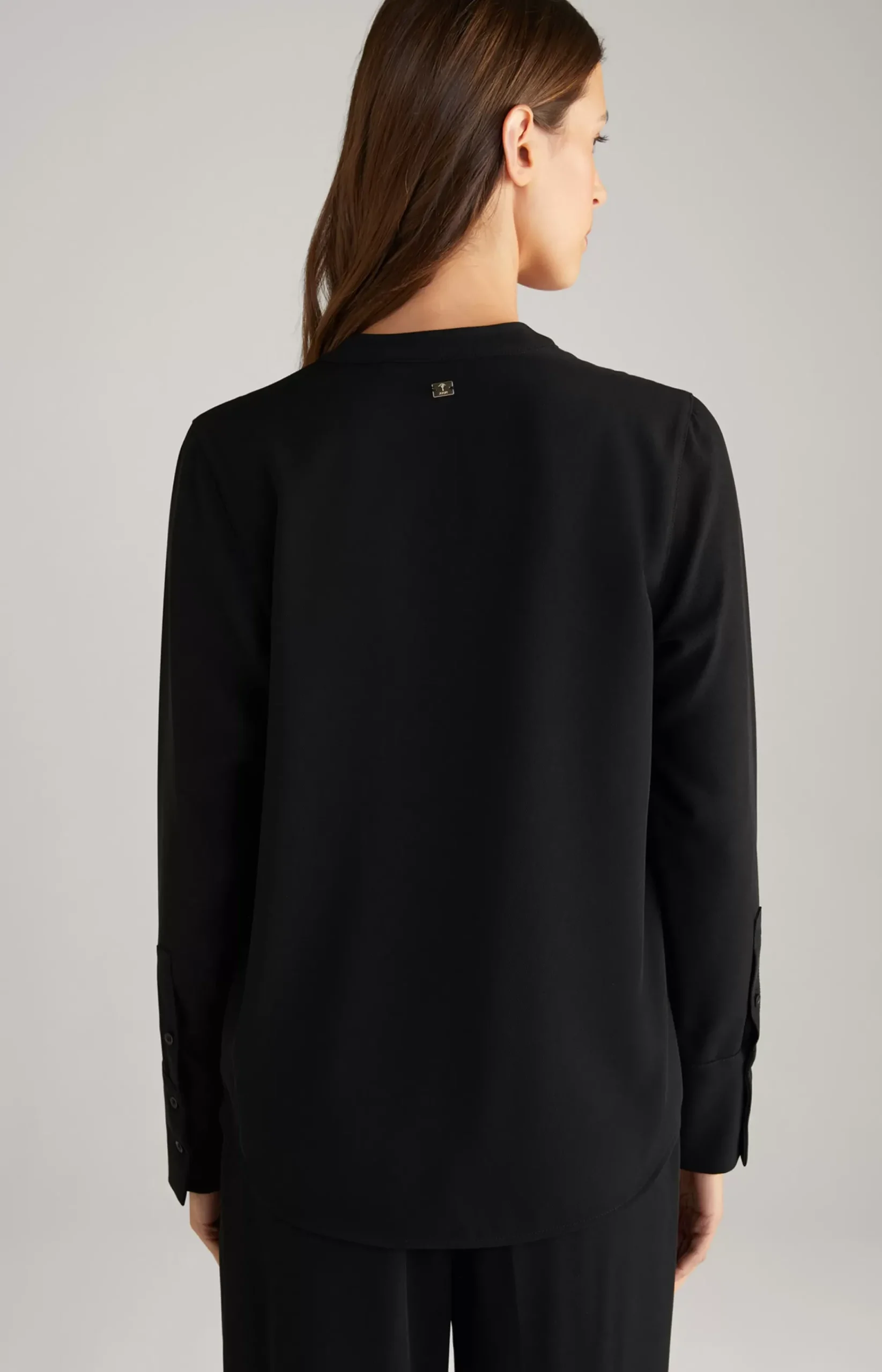 Twill Blouse in Black