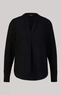 Twill Blouse in Black