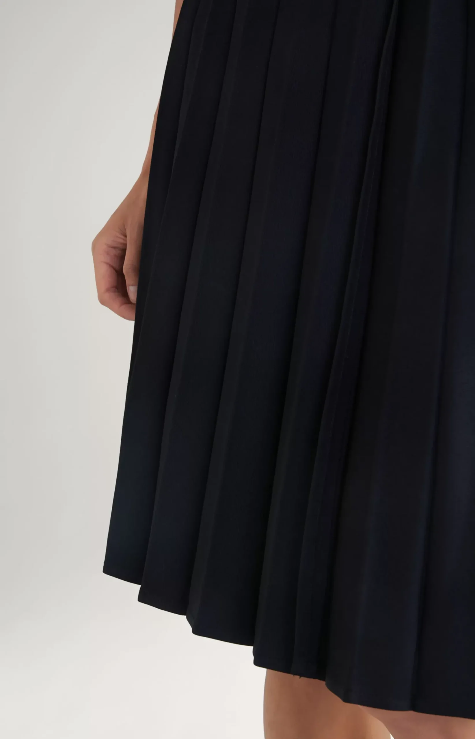 Twill Skirt in Black