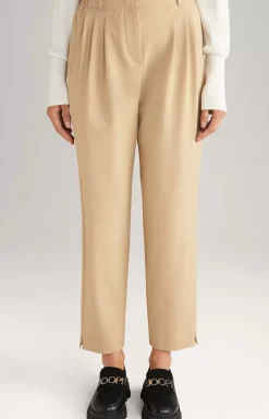 Twill Trousers in Beige