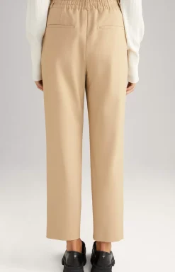 Twill Trousers in Beige