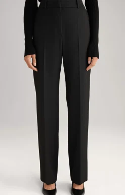 Twill Trousers in Black