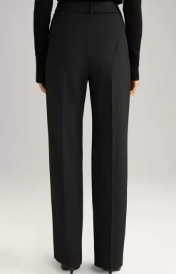 Twill Trousers in Black